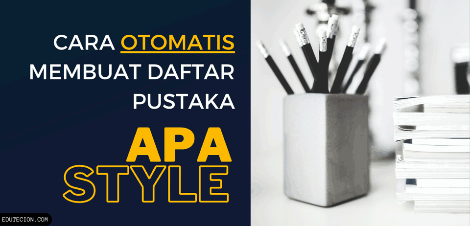 daftar pustaka apa style